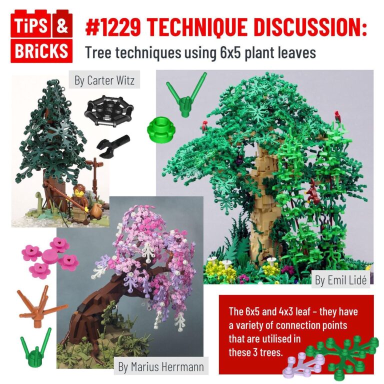 TECHNIQUE DISCUSSION: Tree techniques using 6x5 plant leaves