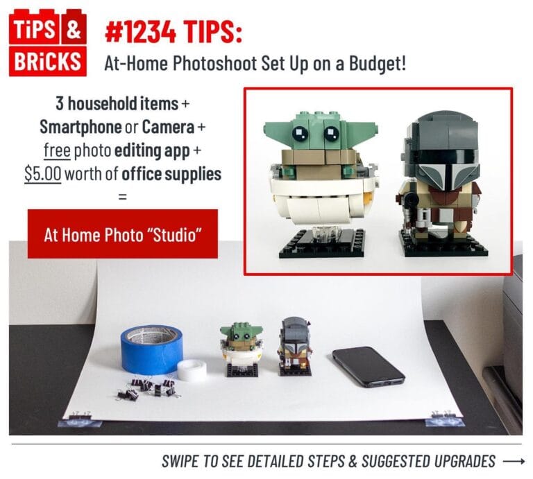 Tips: At-Home Photoshoot Set Up on a Budget