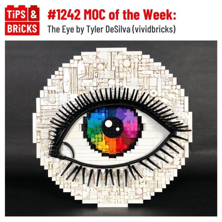 MOC of the Week: The Eye by Tyler DeSilva (@vividbricks)