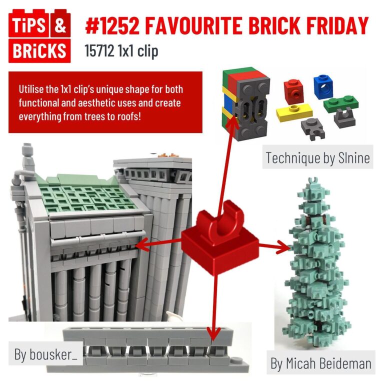 Favourite Brick Friday: 15712 1x1 clip