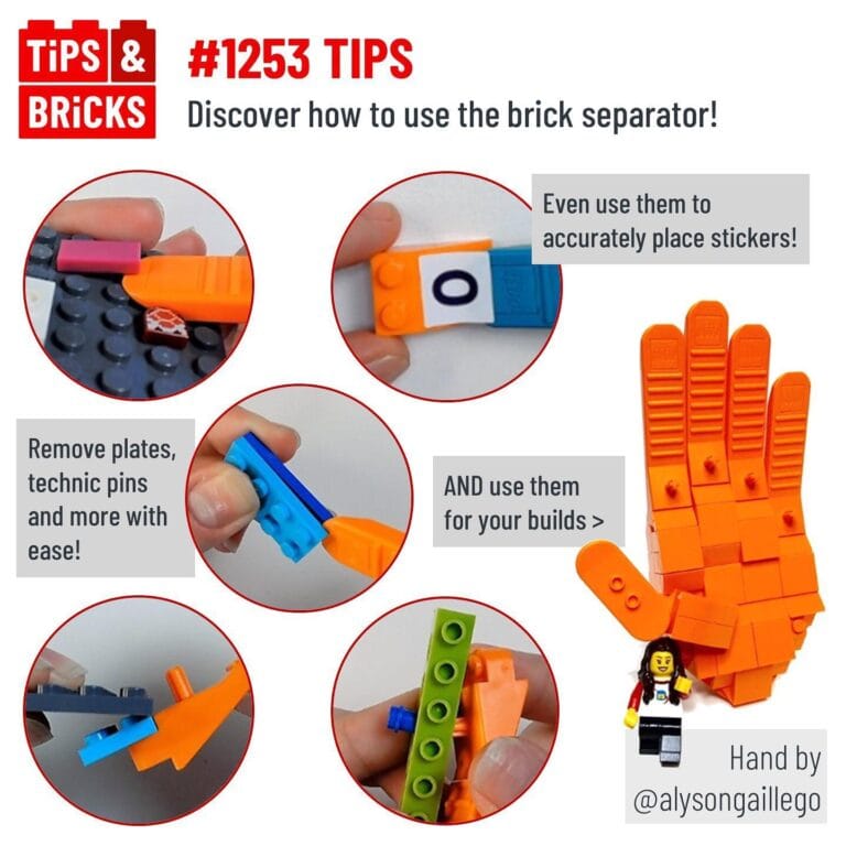 TIPS: Discover how to use the brick separator!