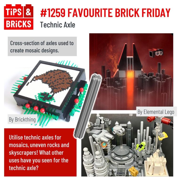 FAVOURITE BRICK FRIDAY: Technic Axle