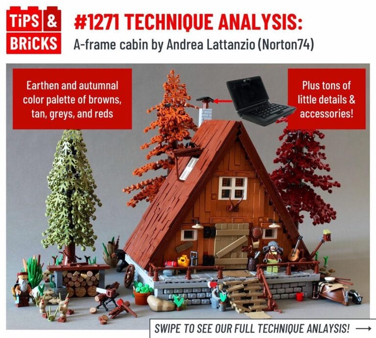 TECHNIQUE ANALYSIS: A-frame cabin by Andrea Lattanzio (@nortonsevenfour)