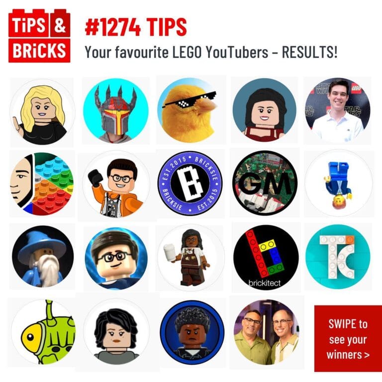 TIPS: Your favourite LEGO YouTubers – RESULTS!