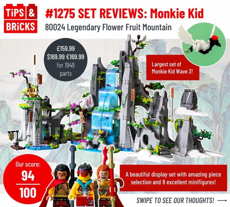 #1275: SET REVIEWS: 80024 The Legendary Flower Fruit Mountain