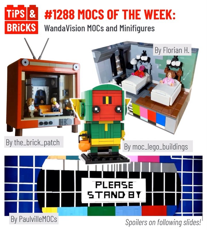 MOCS OF THE WEEK: WandaVision MOCs and minifigures