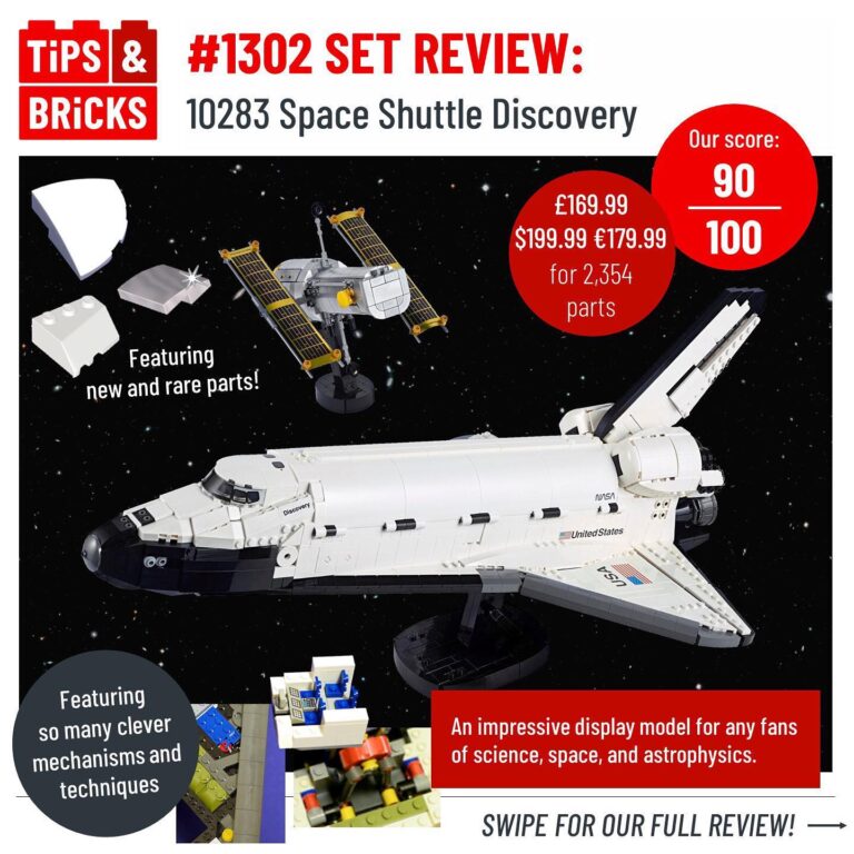 SET REVIEW: 10283 Space Shuttle Discovery