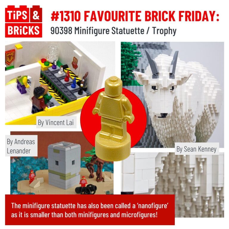 FAVOURITE BRICK FRIDAY: 90398 Minifigure Statuette / Trophy