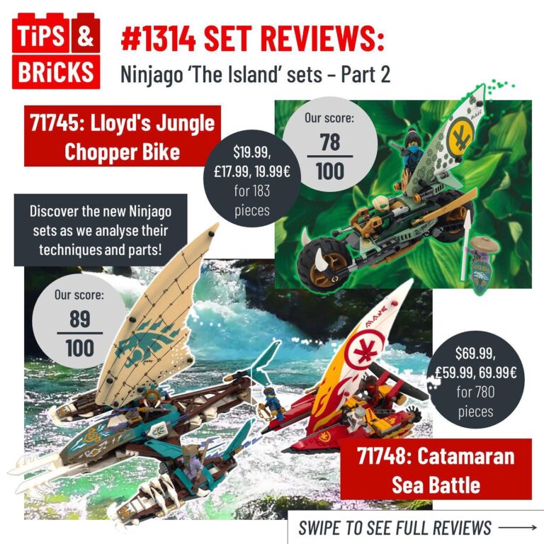 SET REVIEWS: Ninjago 'The Island' sets – Part 2