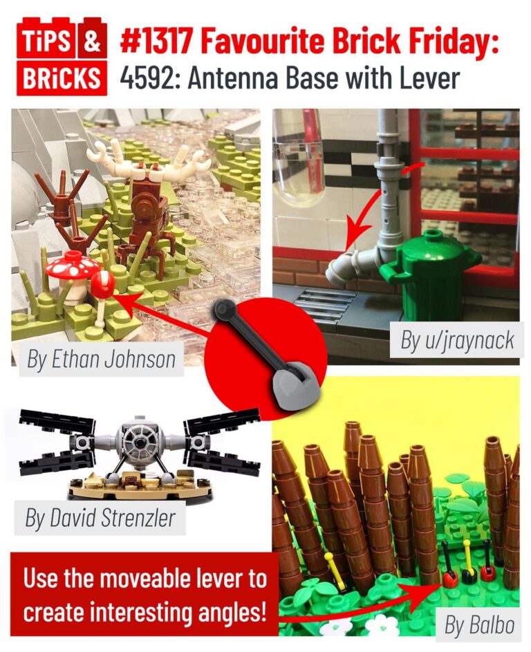 FAVOURITE BRICK FRIDAY: 4592 Antenna Base with Lever
