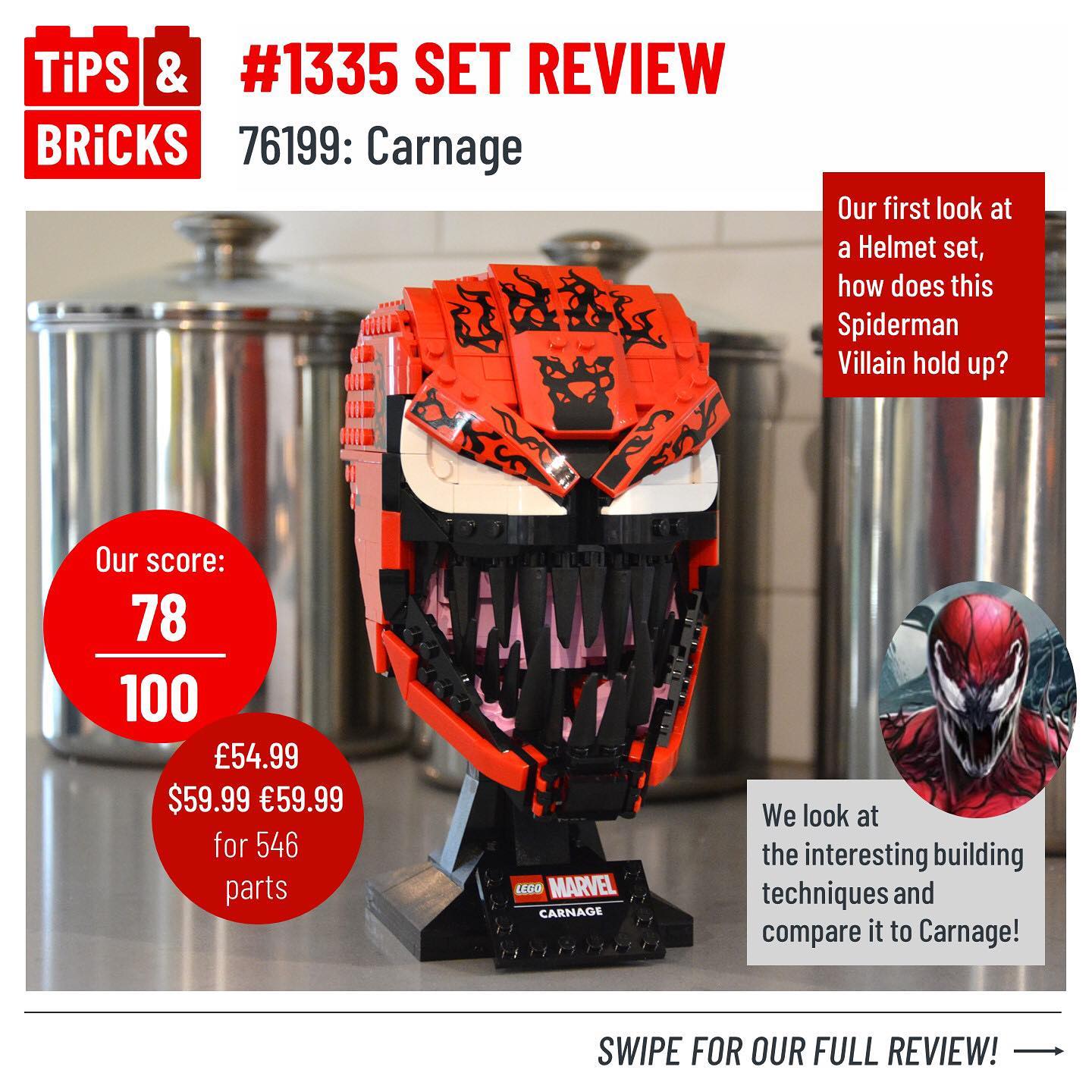 1335 SET REVIEW: 76199: Carnage - Tips&Bricks