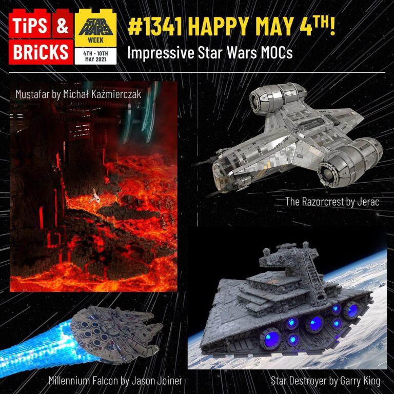 HAPPY MAY 4TH! Impressive Star Wars MOCs