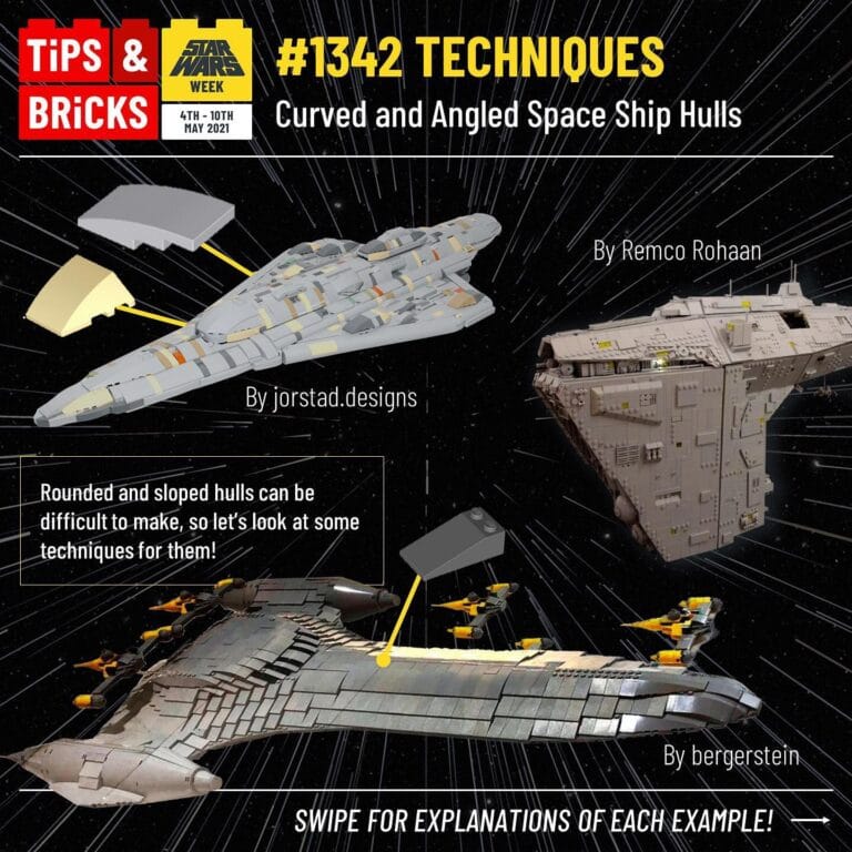 TECHNIQUES: Curved and Angled Space Ship Hulls