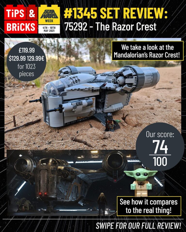 SET REVIEW: 75292 - The Razor Crest