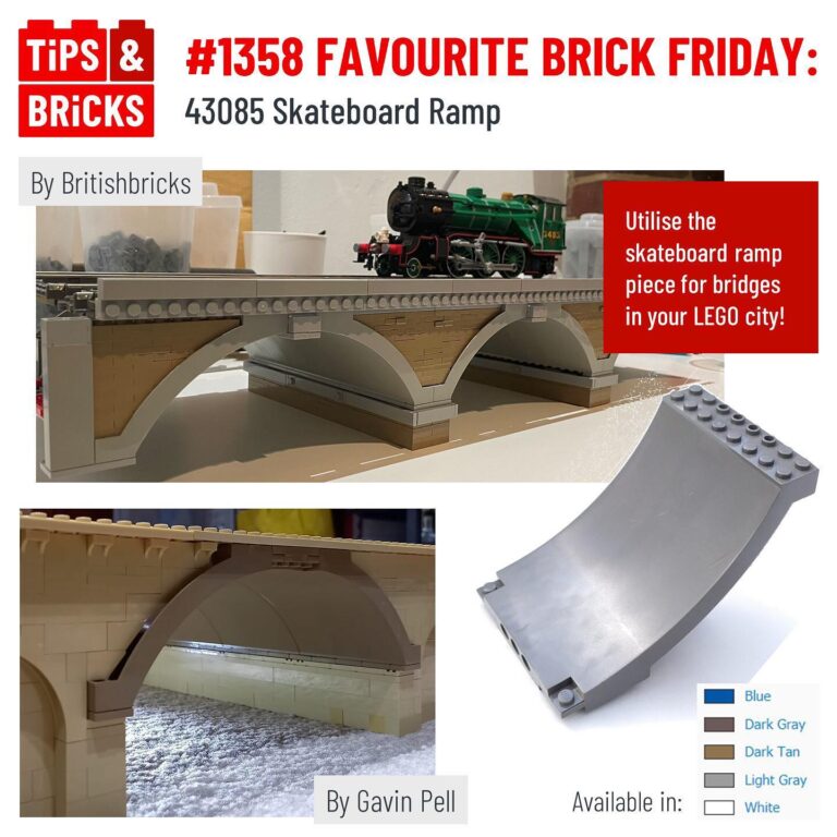 FAVOURITE BRICK FRIDAY: 43085 Skateboard Ramp