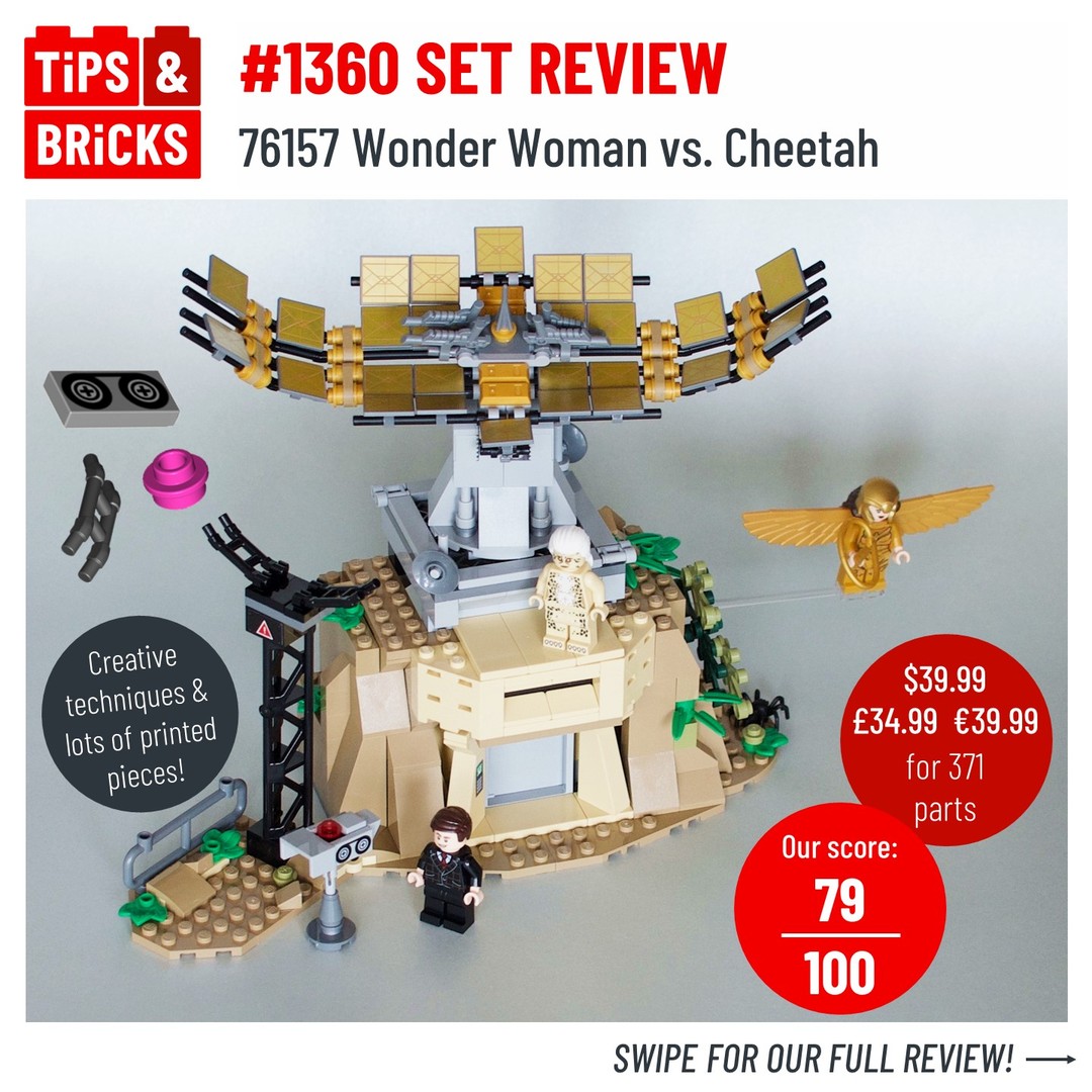 1360 SET REVIEW: 76157 Wonder Woman vs. Cheetah - Tips&Bricks