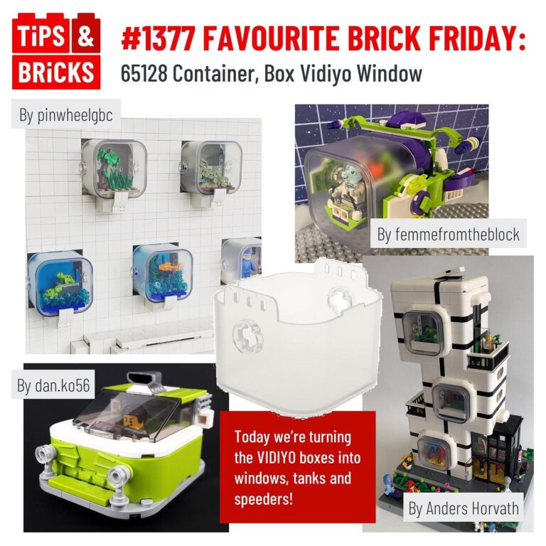 FAVOURITE BRICK FRIDAY: 65128 Container, Box Vidiyo Window