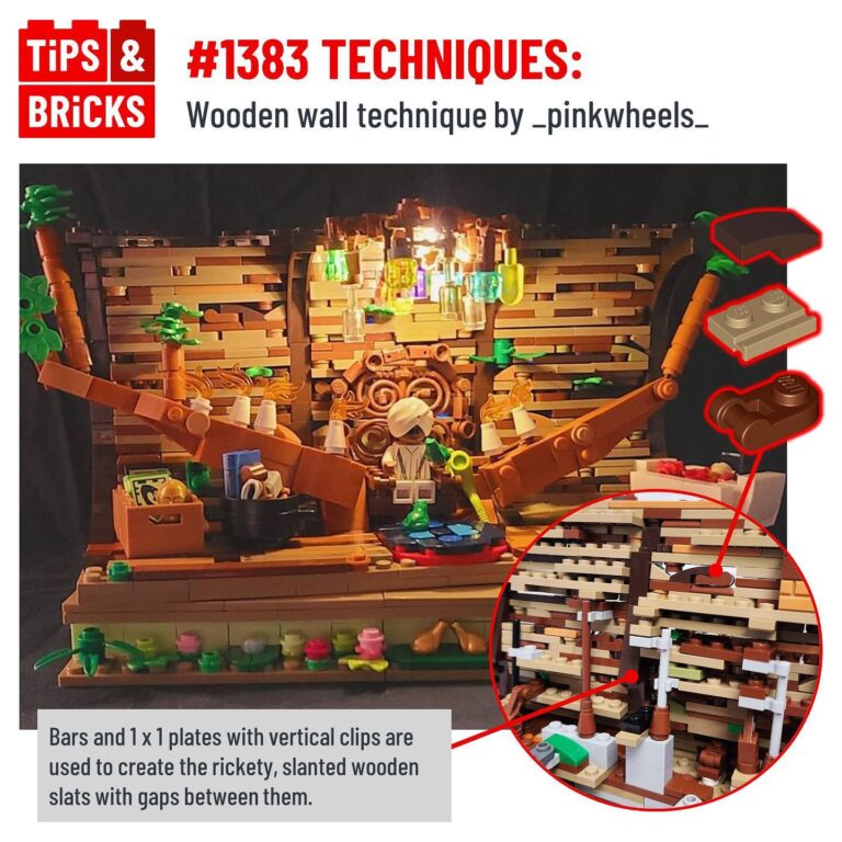 TECHNIQUES: Wooden Wall by @_pinkwheels_