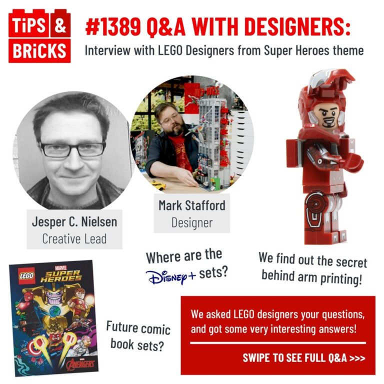 Q&A WITH DESIGNERS: Interview with LEGO Designers from Super Heroes theme
