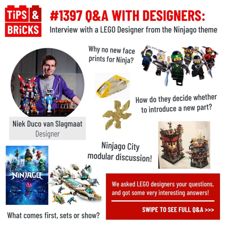 Q&A WITH DESIGNERS: Interview with a LEGO Designer from Ninjago theme