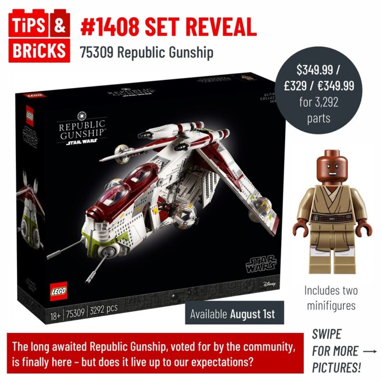 SET REVEAL: 75309 Republic Gunship