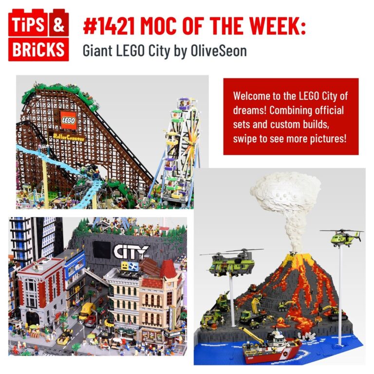 MOC OF THE WEEK: Giant LEGO City by OliveSeon