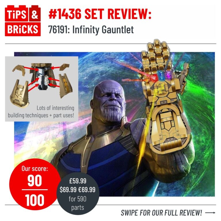 SET REVIEW: 76191 Infinity Gauntlet