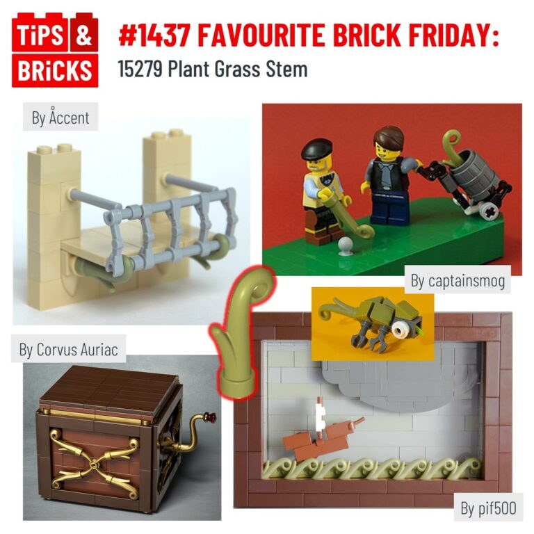 FAVOURITE BRICK FRIDAY: 15279 Plant Grass Stem