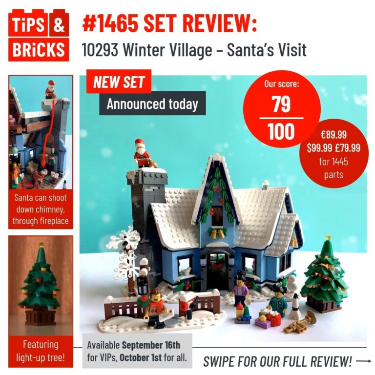 SET REVIEW: 10293 Winter Collection: Santa's Visit