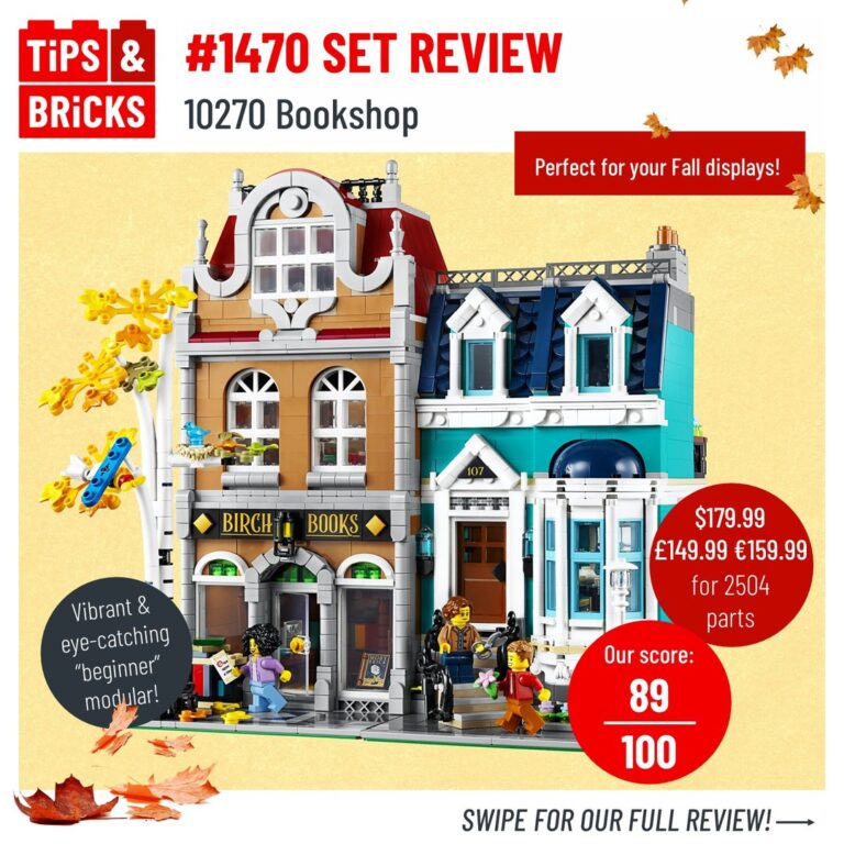 SET REVIEW: 10270 Bookshop