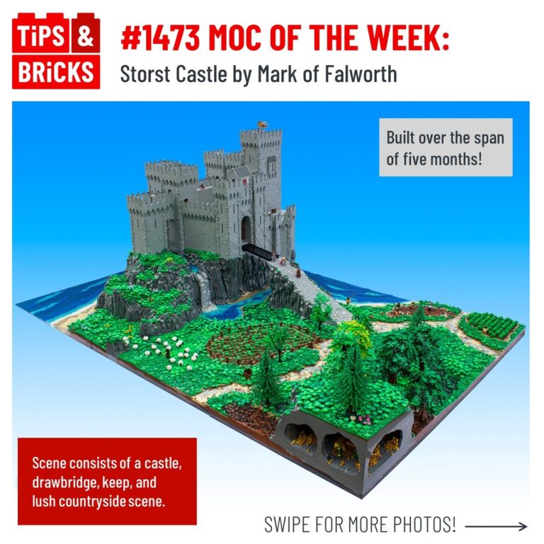 MOC OF THE WEEK: Storst Castle by @markoffalworth