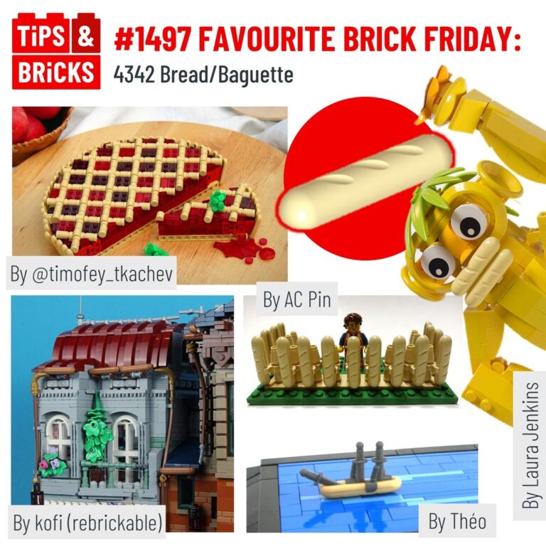 FAVOURITE BRICK FRIDAY: 4342 Bread/Baguette
