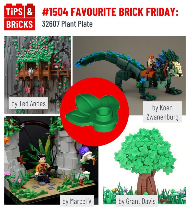 FAVOURITE BRICK FRIDAY: 32607 Plant Plate