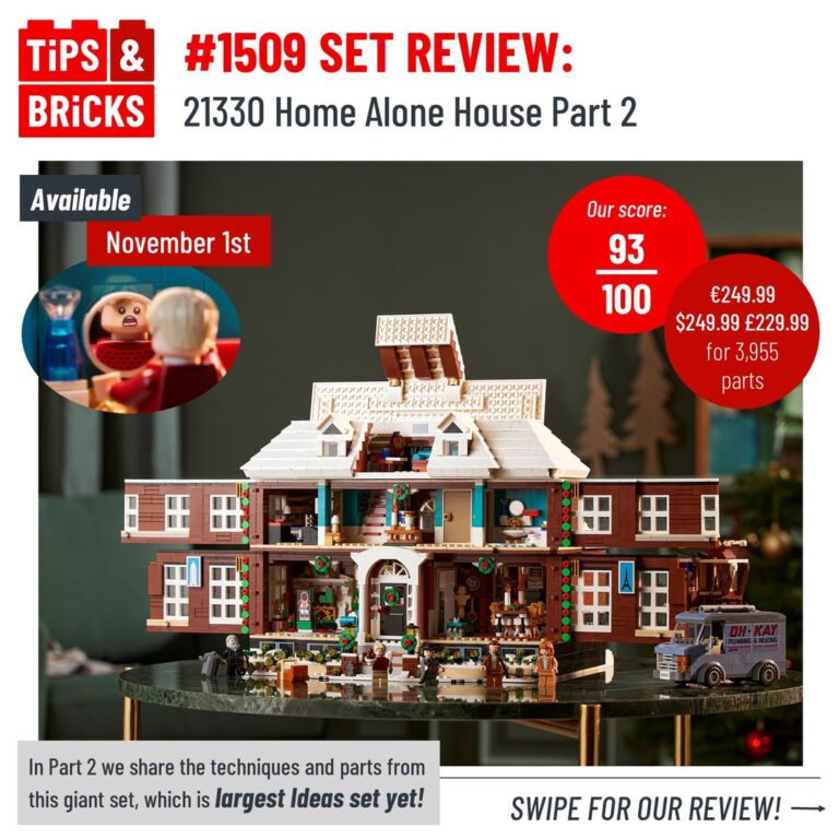 SET REVIEW: 21330 Home Alone House Part 2