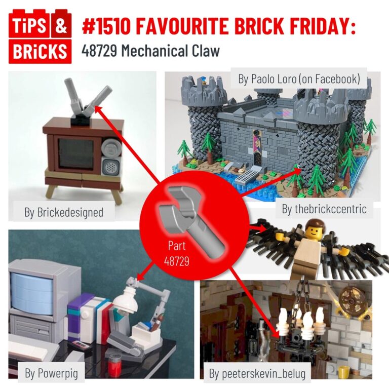 FAVOURITE BRICK FRIDAY:48729 Mechanical Claw