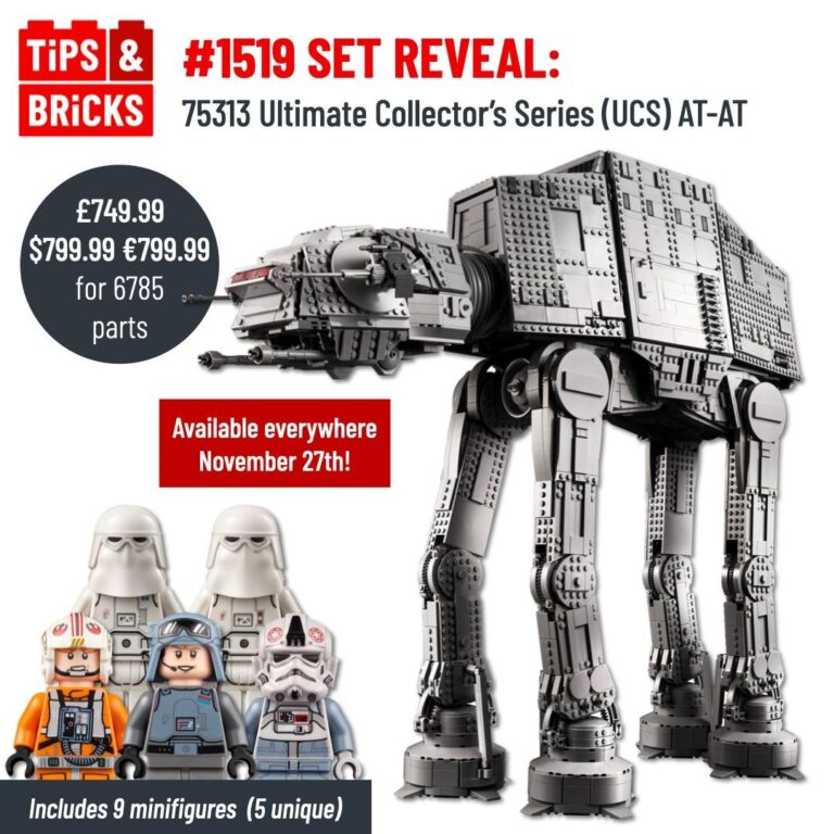 SET REVEAL: 75313 Ultimate Collector's Series AT-AT