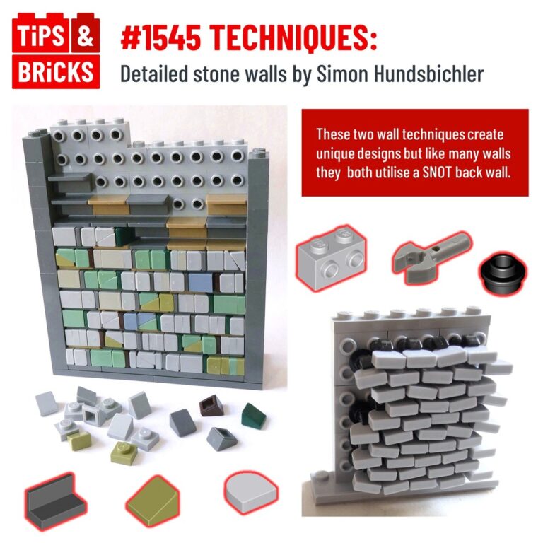 TECHNIQUES: Detailed stone walls by @simon_hundsbichler