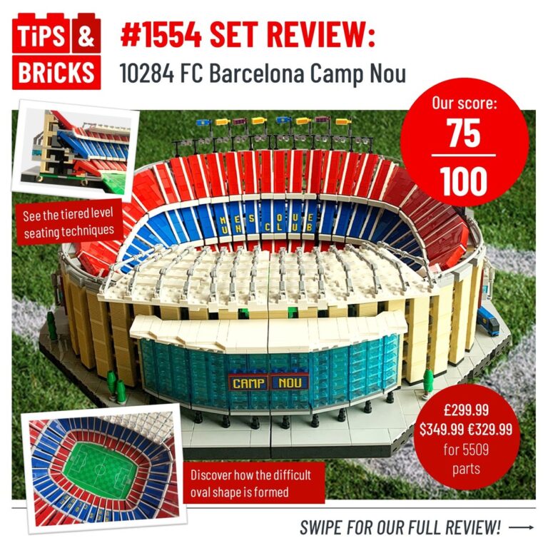 SET REVIEW: 10284 FC Barcelona Camp Nou