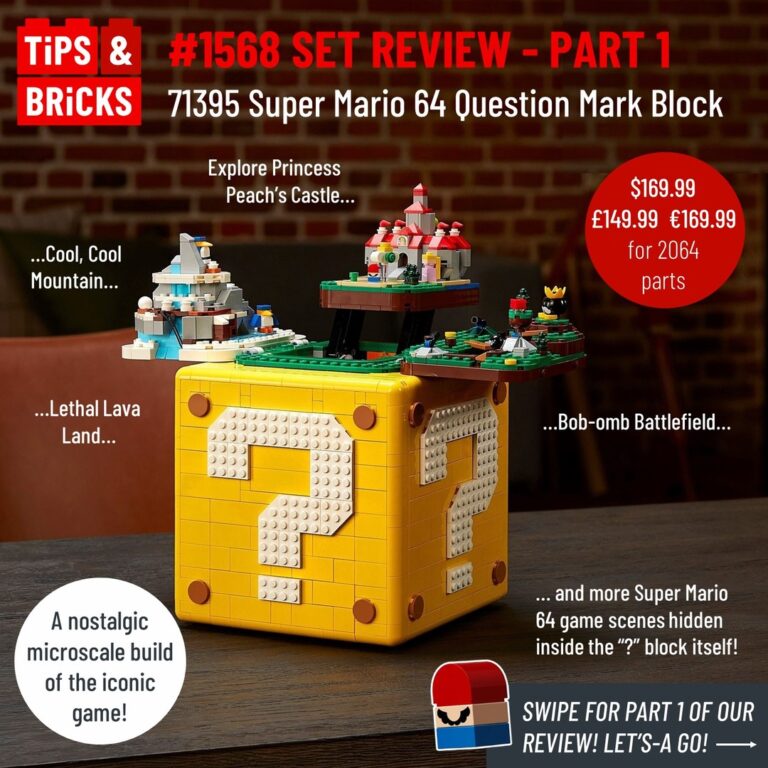 SET REVIEW: 71395 Super Mario 64 Question Mark Block - PART 1