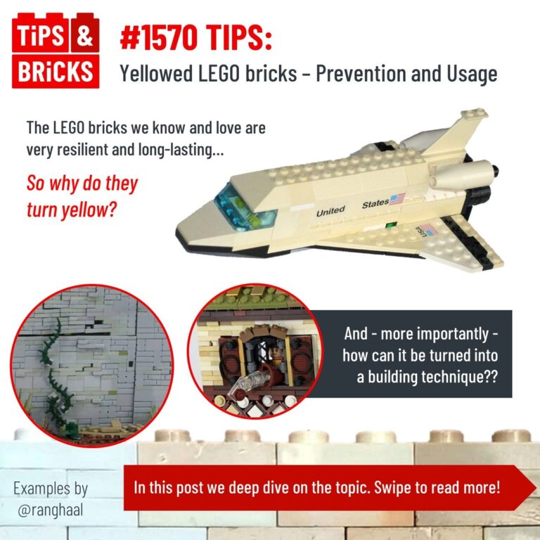 TIPS: Yellowed LEGO bricks – Prevention and Usage