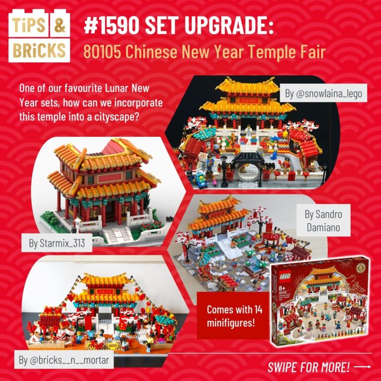 SET UPGRADE: 80105 Chinese New Year Temple Fair