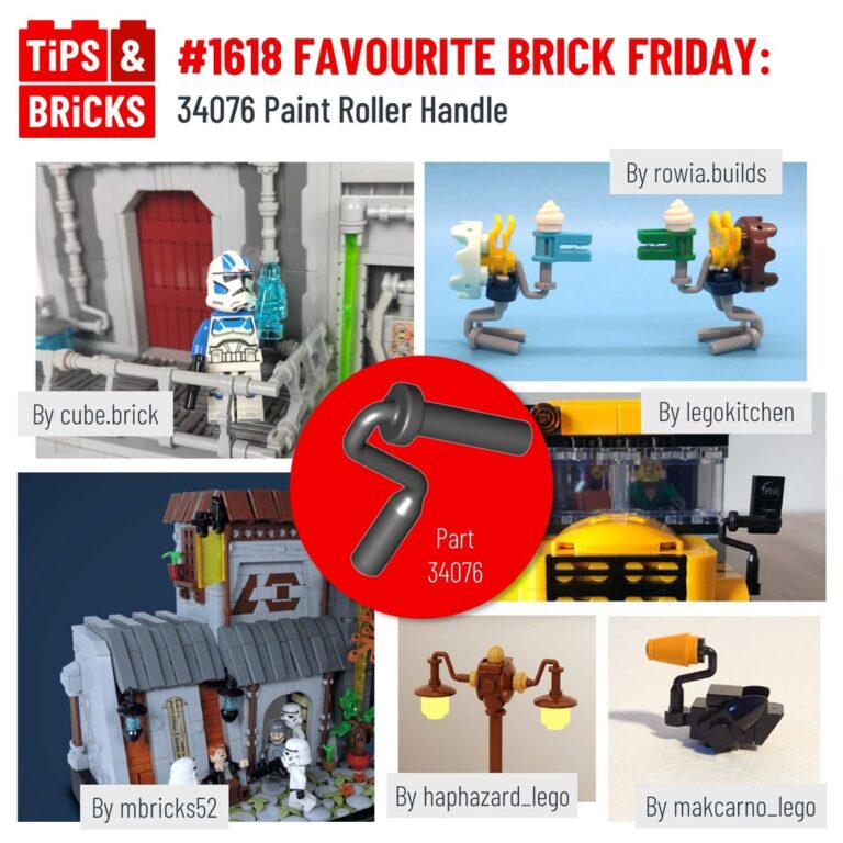Favourite Brick Friday: Paint Roller Handle (34076)