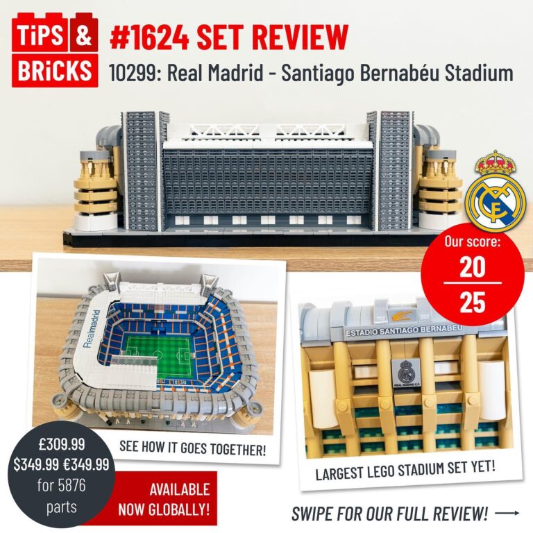 SET REVIEW 10299: Real Madrid - Santiago Bernabéu Stadium