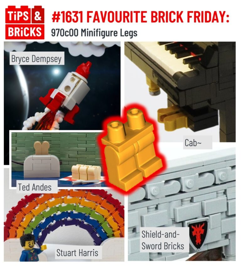 FAVOURITE BRICK FRIDAY: 970c00 Minifigure Legs