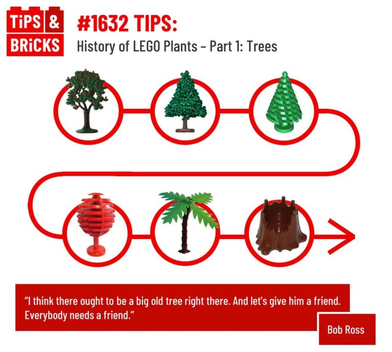 TIPS: History of LEGO Plants – Part 1: Trees
