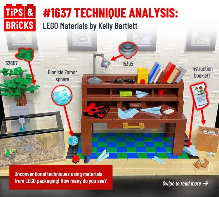 TECHNIQUE ANALYSIS: LEGO Materials by @kellybartlett31