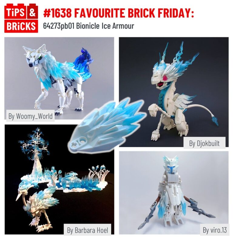FAVOURITE BRICK FRIDAY: 64273pb01 Bionicle Ice Armour