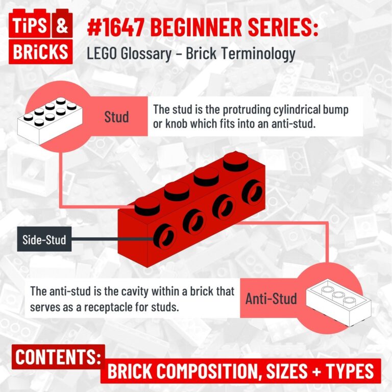 BEGINNER SERIES: LEGO Glossary – Brick Terminology
