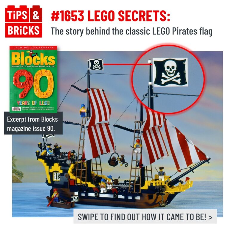 LEGO SECRETS: The story behind the classic LEGO Pirates flag