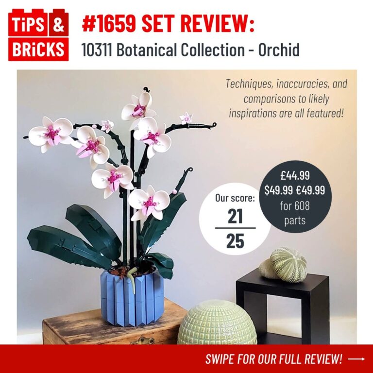 SET REVIEW: 10311 Botanical Collection - Orchid
